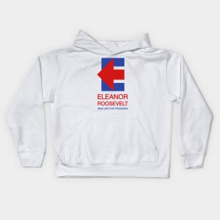 Eleanor Roosevelt for President Kids Hoodie